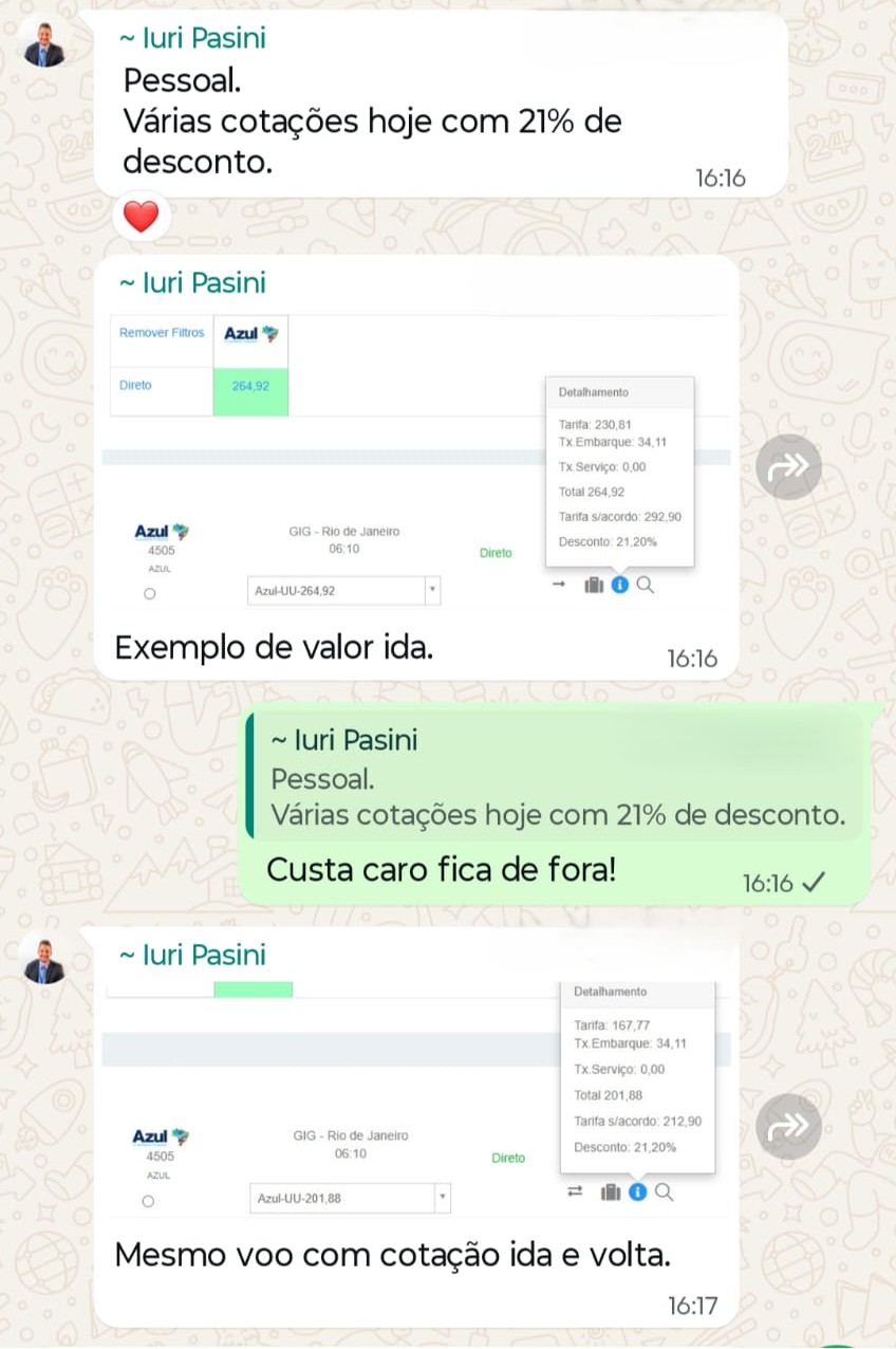 Depoimento Iuri - 21% de desconto