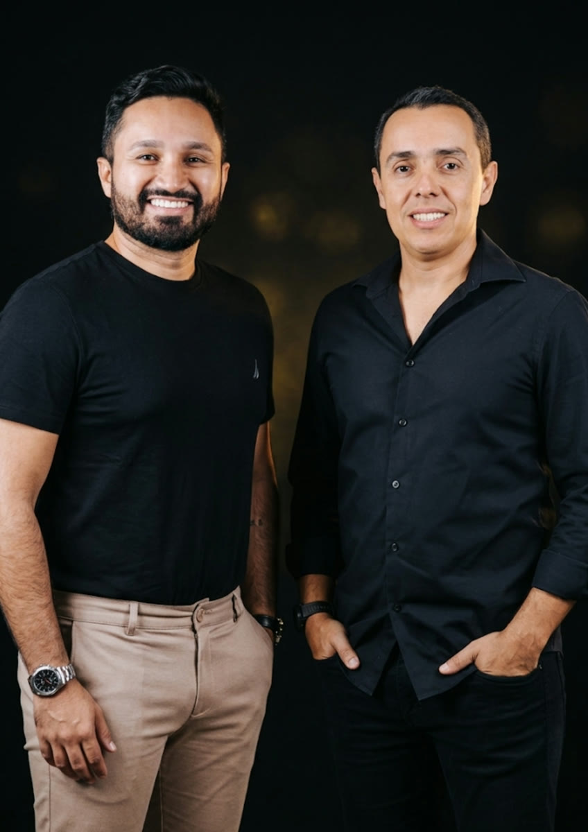 Bruno Robson Costa e Danilo Cardoso, sócios do Código Azul